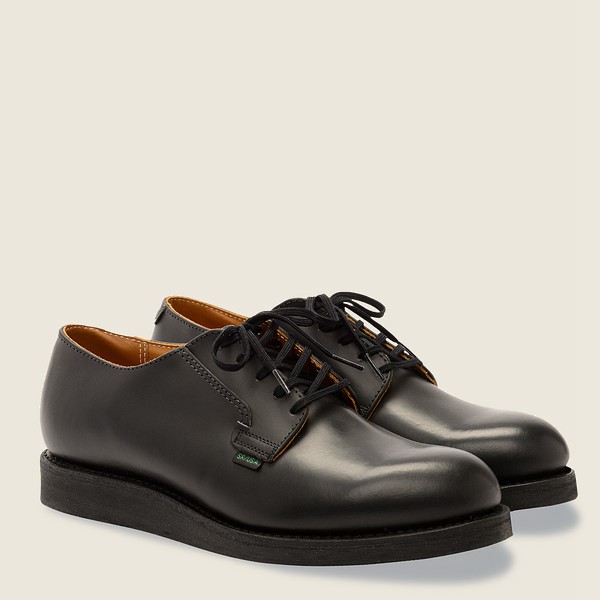 Red Wing Oxford Erkek - Postman - Chaparral Deri - Siyah - 76CBTVDUI